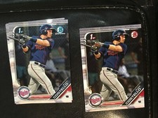 2019 Bowman BP-101 Ryan Costello 7 count 3 chrome 4 base lot Minnesota Twins