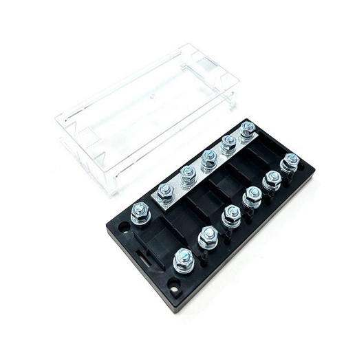 Heavy Duty 6 Way Power Distribution Fuse Box For Mega Fuses - Victron CIP0500600 - Picture 2 of 2