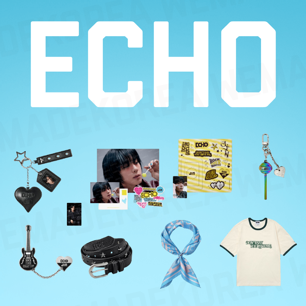 2nd Pre-order BTS Jin 2nd Mini Album ECHO Official MD Key