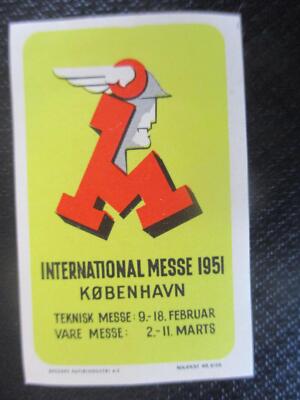 (10727) Reklamemarke - International Messe 1951 Kobenhavn