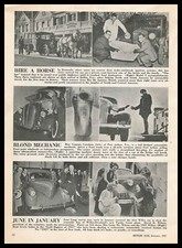 1937 Ford Truck Photo Virginia Carabine Port Arthur Texas Photo Vintage Print Ad