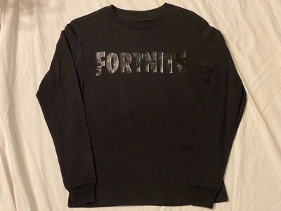 FORTNITE Avatar Battle DANCE video GAME New BOYS Youth LONG SLEEVE T-Shirt L@@K!
