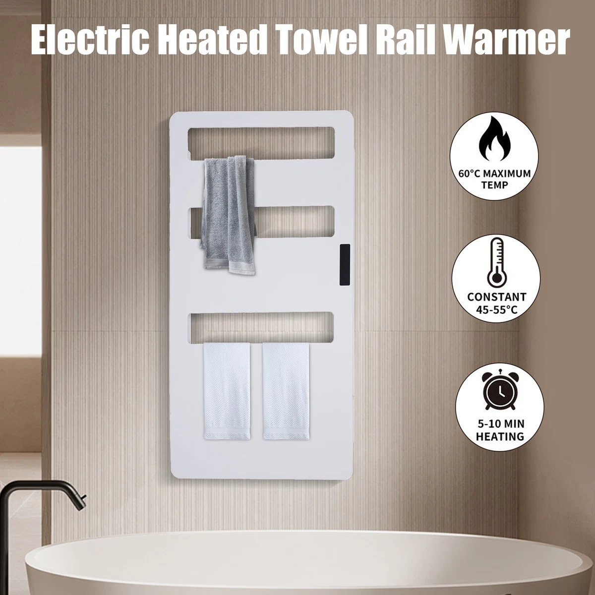3 Layers Electric Towel Warmers for Bathroom Towel Drying Rack  18.11*35.43*3.27u0026#034; | eBay