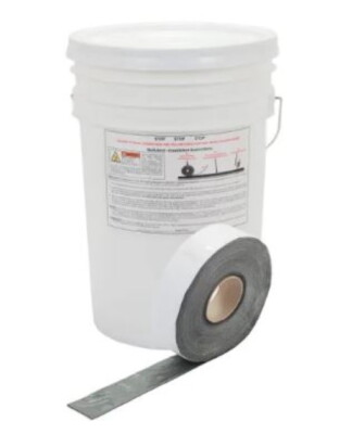 2'' Joint Sealant Over-Banding Peel, Stick & (8) 2'' x 50' Rolls - 400' Quik Joint