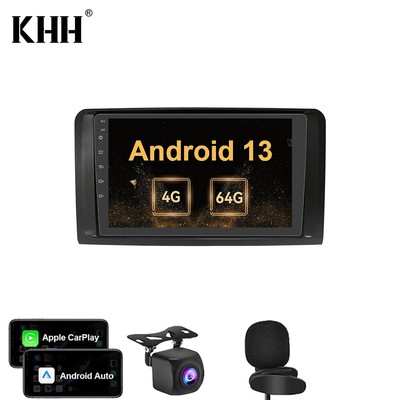 Für Mercedes Benz W164 GL320 ML350 X164 Carplay NAVI 4G+64G Autoradio Android 13