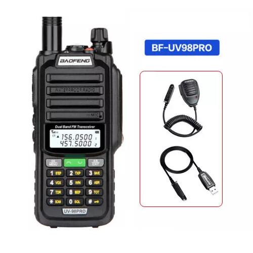 Baofeng UV-98 PRO Walkie Talkie 10W High Power Dwukierunkowe radio Dual Band FM Radio - Zdjęcie 20 z 23