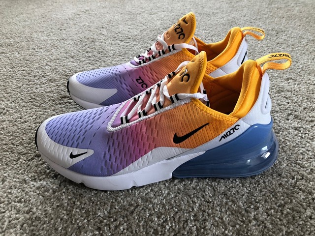 nike air max 270 gs trainers black white anthracite