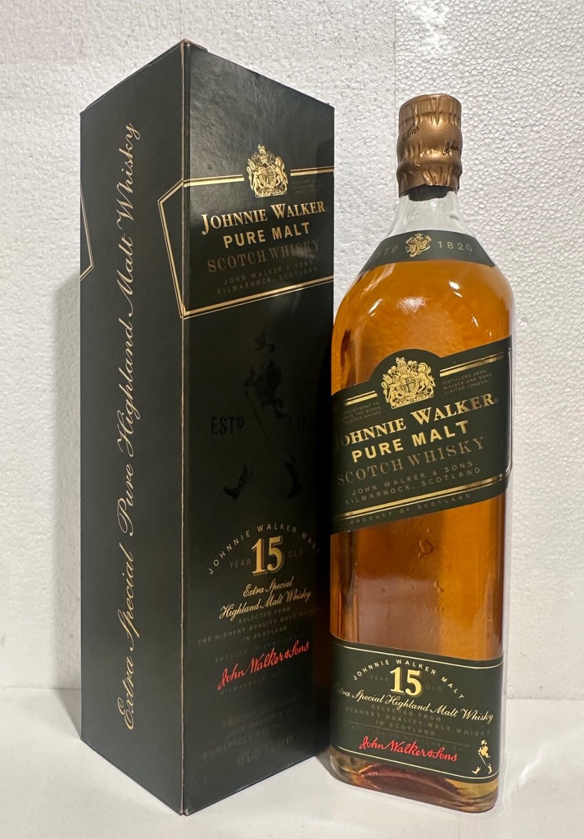 Johnnie Walker 15 Year Old Pure Malt Extra Special Highland Scotch