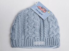 LIFE IS GOOD Unisex Loose Slouchy Chunky Knit Beanie Cap Hat Lt. Blue AK PCBG SK
