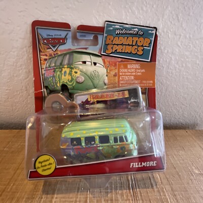 Fillmore Radiator Springs NEW Disney Pixar Cars 2021 Welcome to Radiator Springs Fillmore with ...