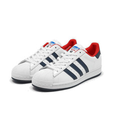 adidas superstar white collegiate navy