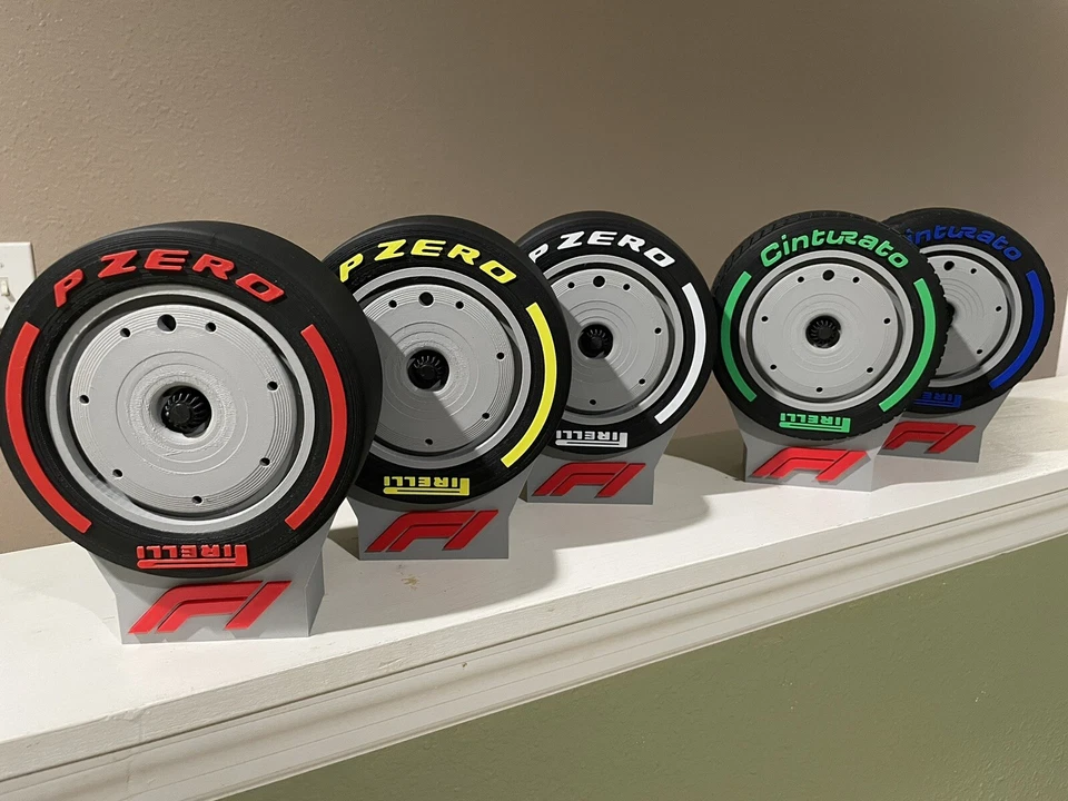 Модели демонстрации шин F1 | Декор Формулы 1 | Фан-арт | Шины F1 | Подарки F1 - Изображение 2 из 4