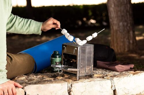 Portable Camping Cooking BBQ Grill Stove Picnic Backpacking Outdoor Equipment - Picture 9 of 16