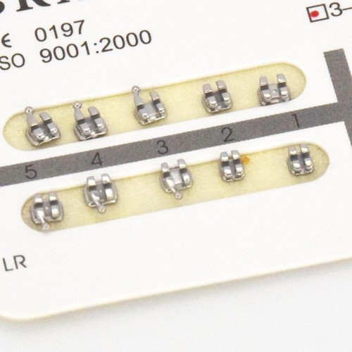 20 pcs/Kit Orthodontic Dental Bracket Braces Mini Edgewise .022 Hooks 3-4-5 MIM - Picture 8 of 11