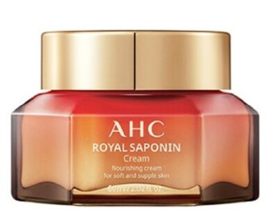 AHC Royal Saponin cream 60ml Anti Aging ginseng Moisture care