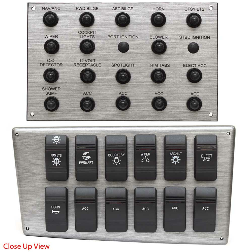 Larson Boat Dash Switch Panels 2262-1208 | Cabrio Diesel (Kit) | eBay