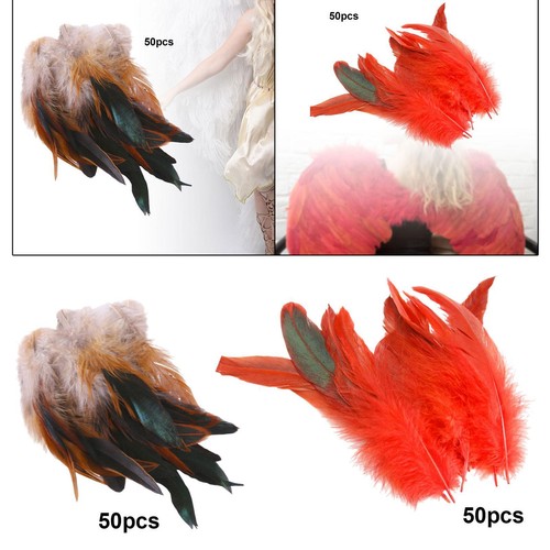 Plumes De Faisan Jetables Noires Pour Décoration Artisanale, Accessoires De Carnaval, 20 Pièces