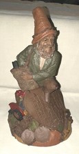 (SIGNED) Tom Clark 9 1/2" Tall Gnome - State of OHIO