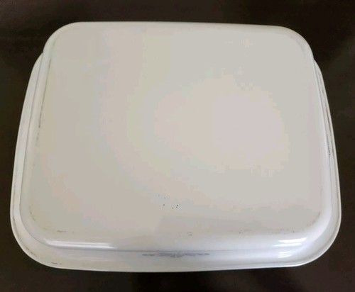 1970s Corning Ware A-21 12.25" x 10.25 x 2.25, 2 Qrt Blue Flower Cake Pan ๐บ๐ธ U - Picture 5 of 8