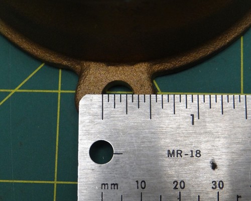 Indicador de flujo de mira de latón Hersey, 3 1/2 pulgadas de diámetro con 2 orificios de montaje - Imagen 6 de 6
