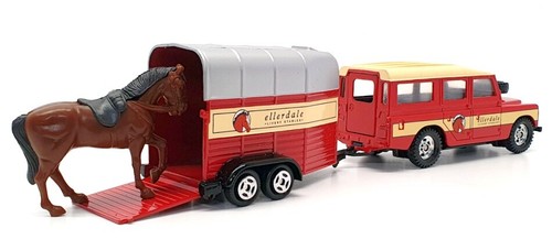 Corgi Appx 25cm Long Diecast 60004 - Land Rover & Horse Box - Ellerdale - Picture 2 of 5