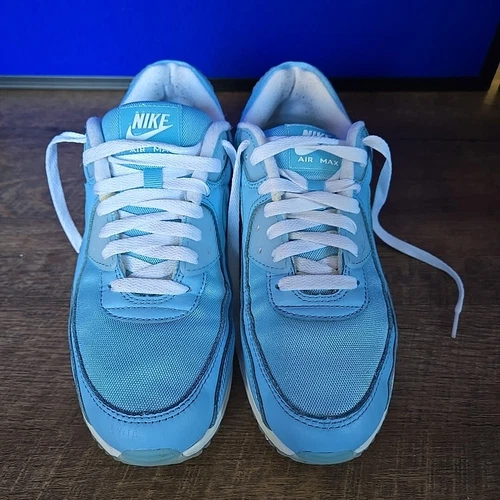 Nike Air Max 90 Ocean Bliss Blue FD0734-442 Men's Shoes Size 7.5 EUC 