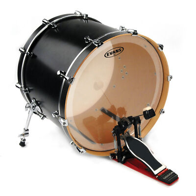 Evans 22'' Clear EQ4 Batter Bass Drumhead