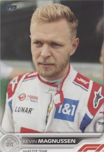 Checker Flag Kevin Magnussen #128 Haas - 2022 Topps Formula 1 F1