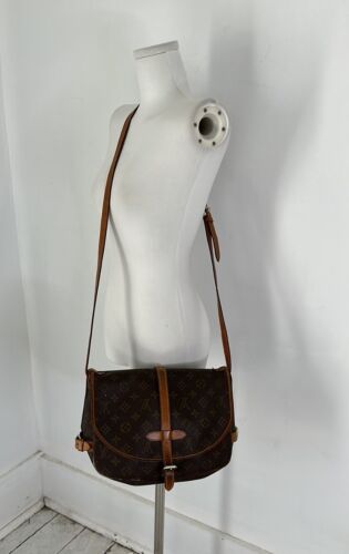 Vintage Louis Vuitton Double Flap Crossbody Bag