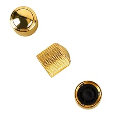 3Pcs Guitar Volume Control Knob Bronze Metal High Strength Electric Guitar B CHU