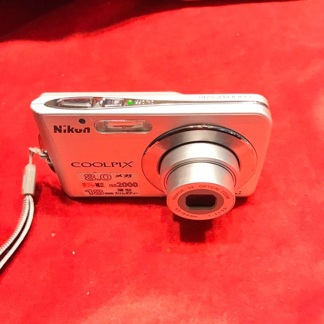 【美品動作確認済み】NIKON COOLPIX S210 バッテリー付き Nikon COOLPIX S210 8.0MP Digital Camera W/Battery Bronze
