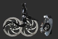 Formula Ro / Ro Hydraulic Disc Brakes Set Rotors (f900 Mm & R1550 Mm) Blackl Formula Ro / Ro Hydraulic Disc Brakes Set Rotors (f900 Mm & R1550 Mm) Blackl