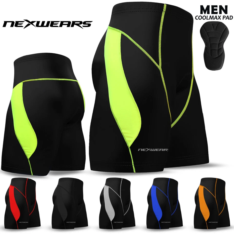 Pantalones Cortos de Ciclismo para Hombres Bicicleta 3D Gel Pad MTB Bicicleta de Carretera Bicicleta de Montaña Ropa Foto 2 de 2