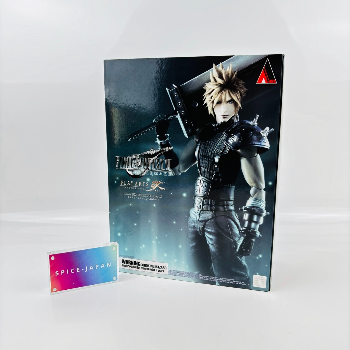Play Arts Kai Cloud Strife Figure Version 2 Final Fantasy