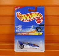 Hot Wheels - 1997 - XT-3 - Speed Spray 3/4 - Blue Card Collector #551