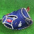 Rawlings Baseball Glove Catchers mitt 33 RHT HYPER TECH MLB TEAM Dodgers SP