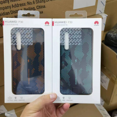 Genuine Huawei P30 Phone Magnetic Wireless Charging Back Case Slim Hard Cover