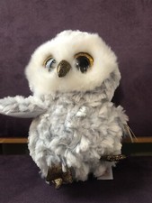 Ty Beanie Boos 6" OWLETTE the Grey Owl Plush Stuffed Animal