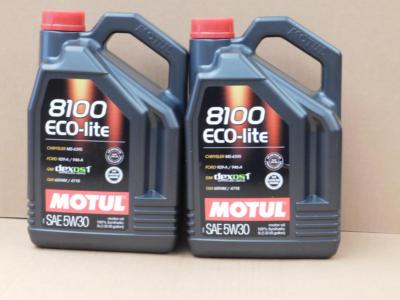 8,39 /l Motul 8100 Eco-lite 5W-30 2 x 5 Ltr GM dexos1 GEN2 ILSAC GF-6a