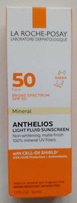 La Roche-Posay Anthelios 50 MINERAL SPF 50 1.7 fl. oz. EXP. 01/2028