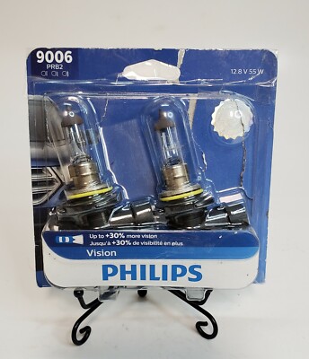 HEADLIGHT BULB PHILIPS 9006 PRB2 VISION 30% MORE BRIGHT 12V 55W 