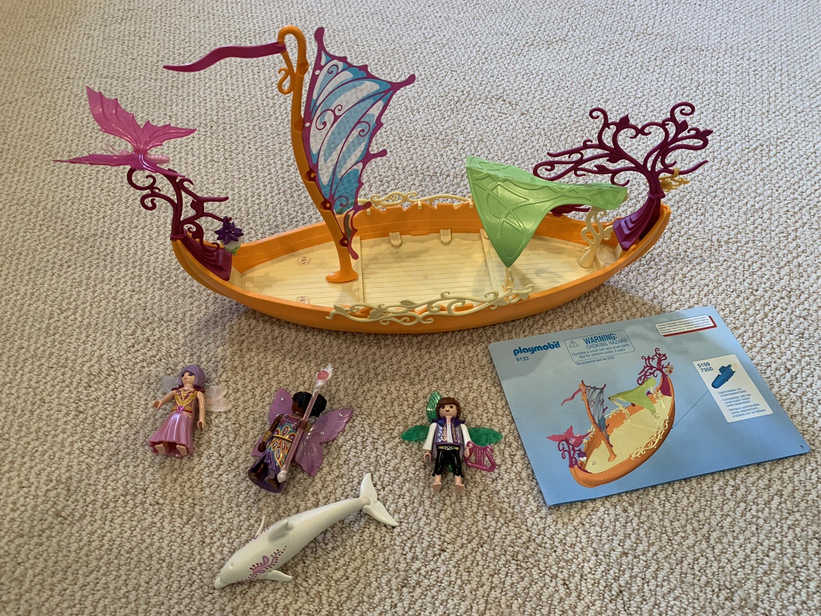 playmobil 9133 magic fairy ship