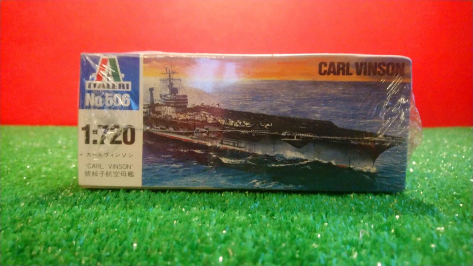 MODELLISMO NAVALE  - NUCLEAR POWERED AIRCRAFT - ITALERI - C.V.N. 70 CARL VINSON - Immagine 3 di 4
