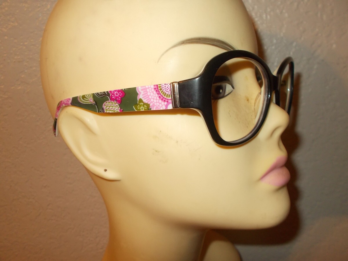 NEW Vera Bradley Anna Ladies Sunglasses Black Olivia Pink/Grey ANNALISE main image 3