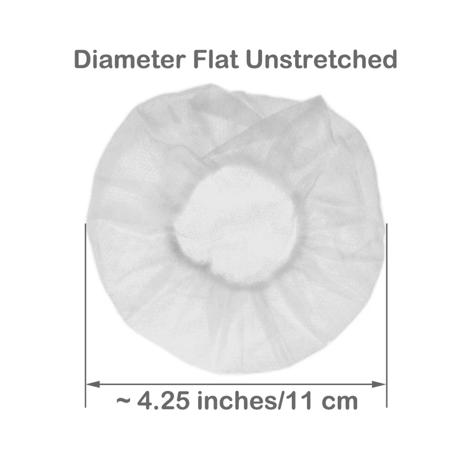 40 peças grandes descartáveis sanitários VR fone de ouvido teatro vídeo fones de ouvido capas - branco - Imagem 3 de 4