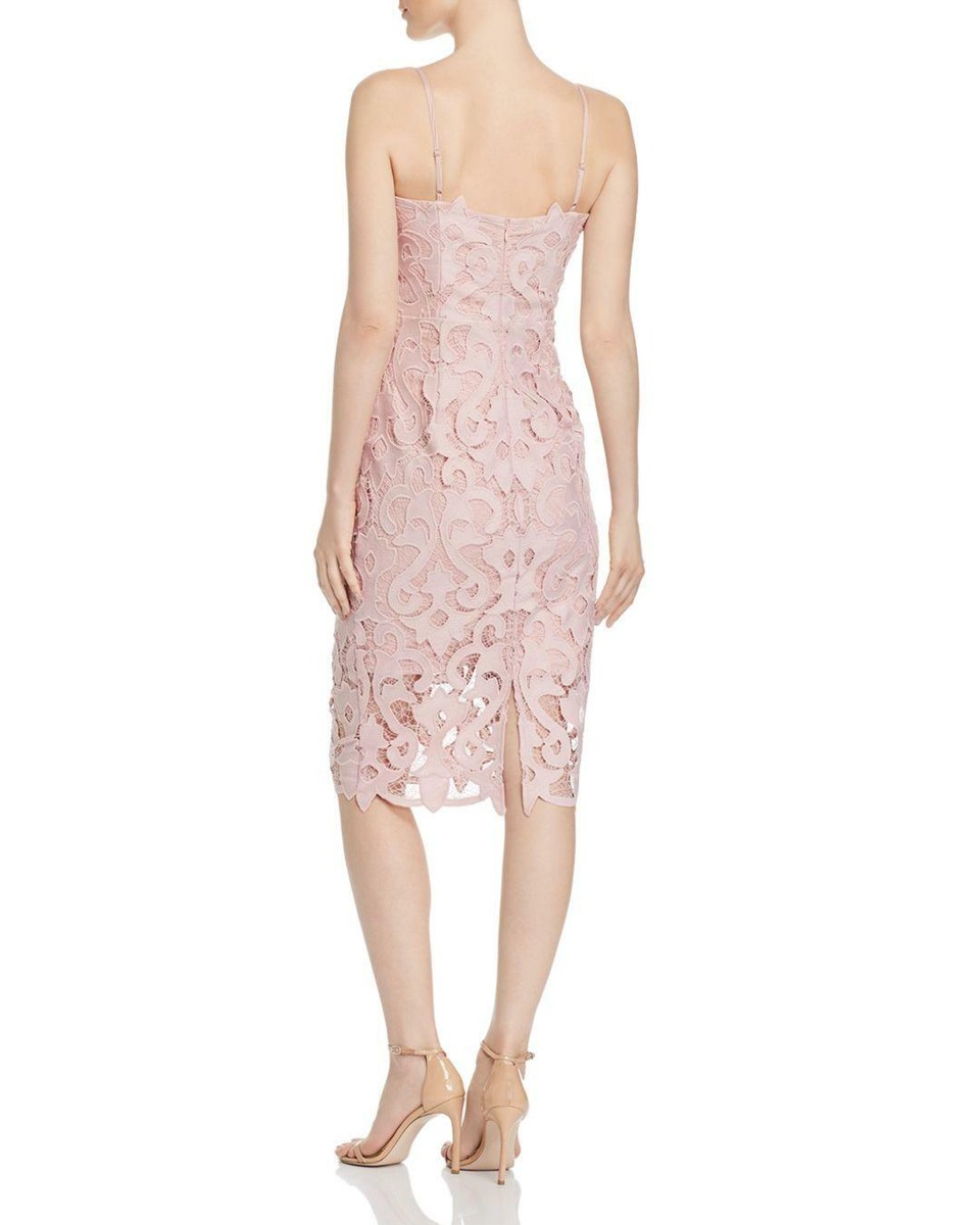 Gold Wedding Dress What Color Shoes Go With Blush Pink Dress $139 Bardot  Lina Lace Sheath