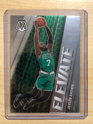 2020-21 Panini Mosaic Elevate #8 Jaylen Brown - Boston Celtics