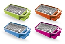 Grattugia Manuale in plastica con cassetto 4 Colori