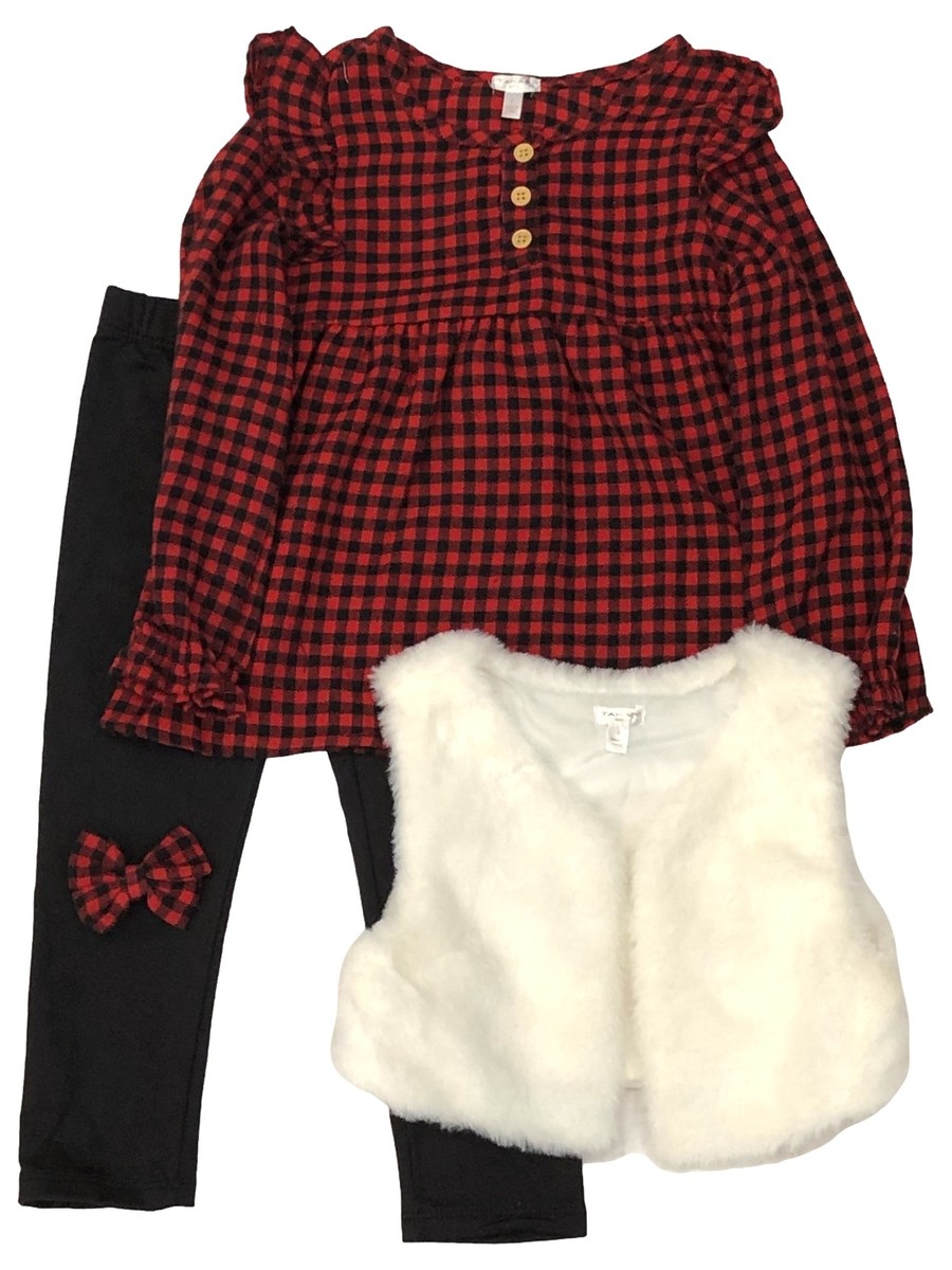 Buffalo Plaid Shirt Baby Flannel Girl Black Buffalo Plaid Dress
