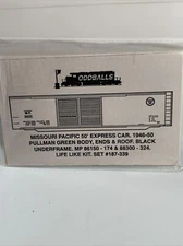 Oddballs Decals HO 1/87 #187-339 Missouri Pacific 50’ Express Car 1946-50 NIP